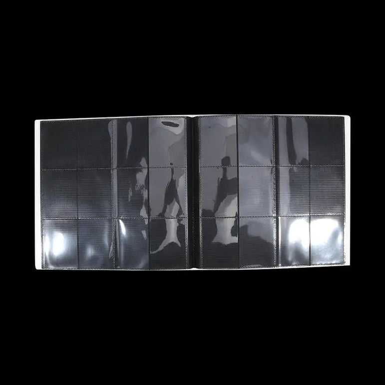 Trading Card Collector Holder 4/9/12-Pocket Binder Portable Storage Case Suitable for Game Cards Baseball Football Cards