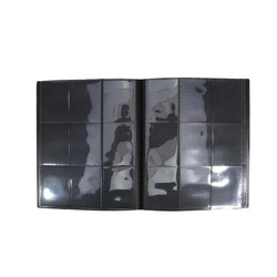 Trading Card Collector Holder 4/9/12-Pocket Binder Portable Storage Case Suitable for Game Cards Baseball Football Cards