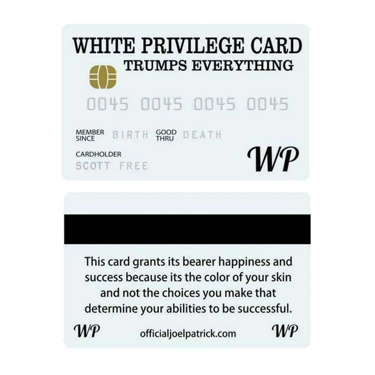 Wallet Size Novelty PVC Trumps Everything Card Privilege Card Official Race Card Credit Card