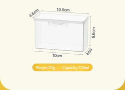 1PCS Card Holder Transparent Idol Kpop Albumes Photo Storage Photocards Small Card Collection Organizer Box Case Container