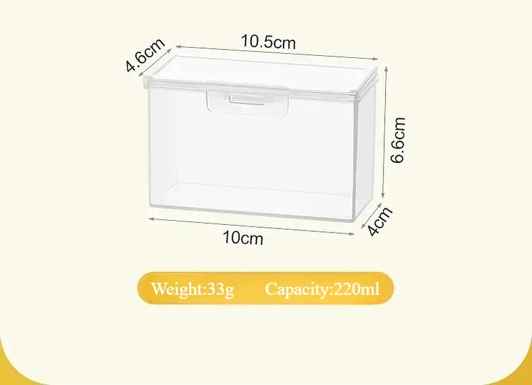 1PCS Card Holder Transparent Idol Kpop Albumes Photo Storage Photocards Small Card Collection Organizer Box Case Container