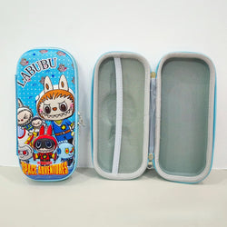 Kawaii 3D multiple anime EVA large-capacity waterproof lightweight student pencil cases, school supplies and stationery bags