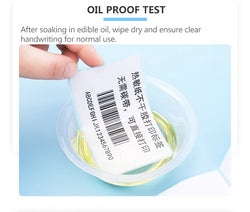 80X50 Adhesive Thermal Label Sticker Paper Waterproof Supermarket Price Blank Label Direct Print Office Print Supplies