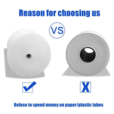 Thermal Paper 57x30mm POS Printer Blue Font 10 Rolls Mini Mobile Bluetooth Cash Register Roll Paper Bill Receipt Printing Paper