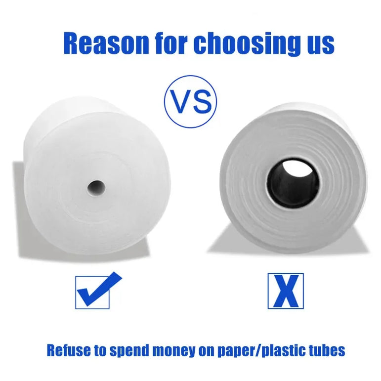 Thermal Paper 57x30mm POS Printer Blue Font 10 Rolls Mini Mobile Bluetooth Cash Register Roll Paper Bill Receipt Printing Paper