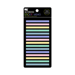 300 Sheets Posted It Transparentes Sticky Notes Self-Adhesive Annotation Read Books Bookmarks Tabs Notepad Aesthetic Stationery