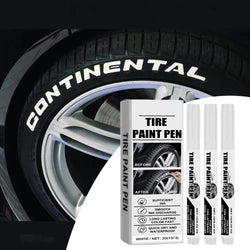 White Paint Pens 3X Paint Pens Tire Markers Quick Dry Marking Pens Oil Based Marker Pen Waterproof Permanent Markers For Rubber