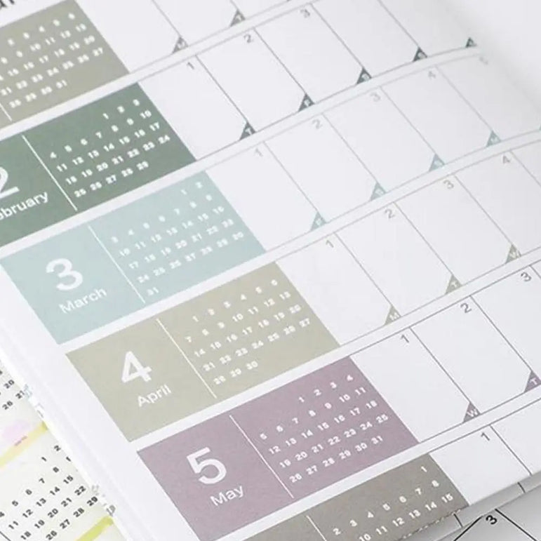 2025 Calendar Planner Sheet Large Wall Calendar To Do List Yearly Planner Target List Schedule Organizer Office Supplies