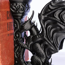 Whimsical Dragon Bookends Dragon Book End 3D Printed Animal Dragon Book Stopper A Must-Have For Fantasy Lovers Bookshelf Decor