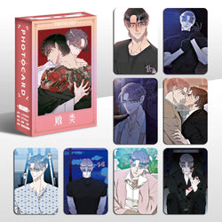 55 Pcs/Set New Korean Manhwa Laser Lomo Card Nanmu Pilgyeon Figure HD Photo Card Cosplay Gift