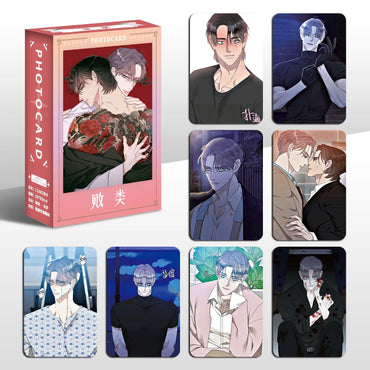 55 Pcs/Set New Korean Manhwa Laser Lomo Card Nanmu Pilgyeon Figure HD Photo Card Cosplay Gift
