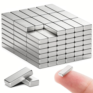 20x5x2.  30/60pcs Magnets Bar, Small Rectangular Magnets, Multi-Use Magnets for Fridge, Kitchen
