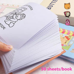 50Sheets/book Bobbie Good Coloring Book Educational Doodle Books For Adults Teens Students Stationery Children's Gifts Random