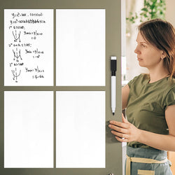 A5 Size Magnetic Whiteboard Pens Fridge Dry Erase White Board Refrigerator Magnet Note Home Soft Flexible Remind Message Boards