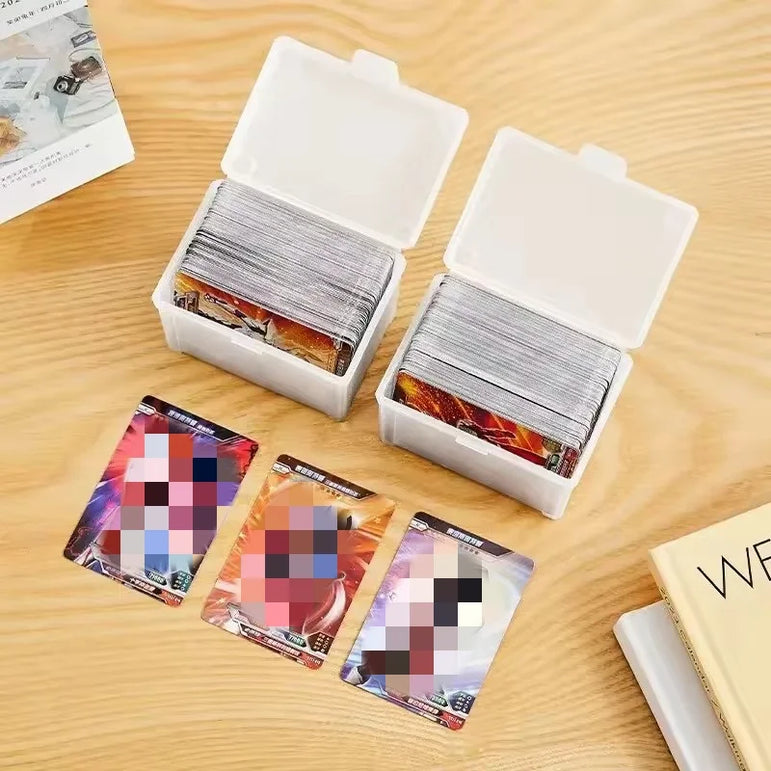 Transparent Idol Photo Storage Case Plastic Kpop Albums Photocards Small Card Collection Organizer Photo Card Holder Box