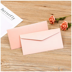 50pcs/lot 22x11cm Envelope High-grade 250g Pearlescent Paper Envelopes for Wedding Invitation Business Supplies Stationery