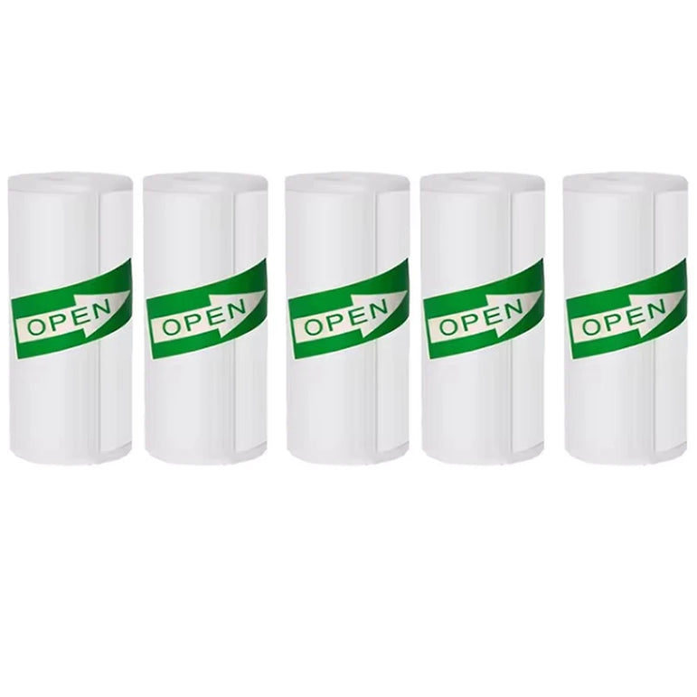 Mini Printer Paper Color Sticker 57*25mm Thermal Paper Self-adhesive Roll Papers Label Sticker For Phone Printing Picture Photo
