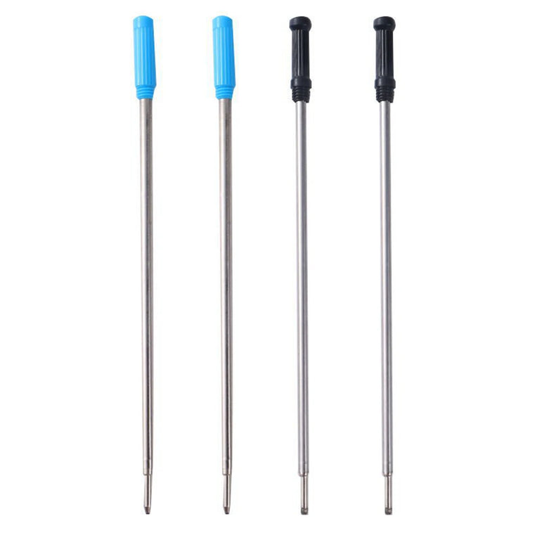 20pcs\set L:4.5 In Ballpoint Pen Refills for Cross Pens Medium Point blue Black Ink