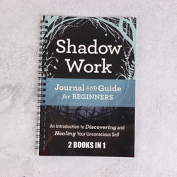 Self-help personal growth notebook: a daily writing guide to integrating and transcending the shadow, spiral bound soft cover