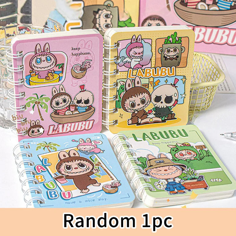 A7 Cartoon Capybara Coil Notebook Kawaii Learning Coil Book Cute Study Pocket Notepad Small Notebook School Stationery 
﻿ 
﻿