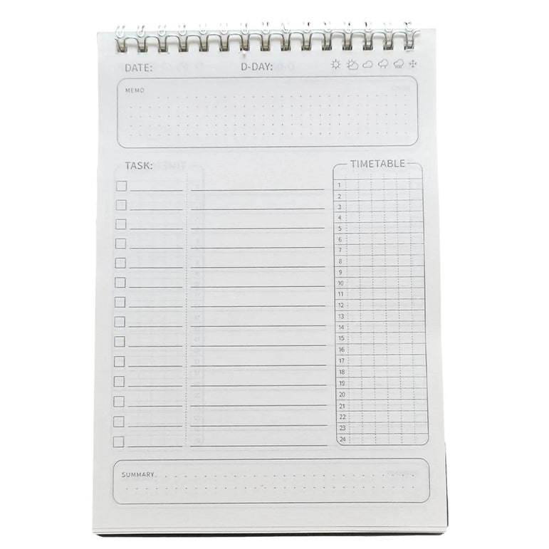 Daily Planner List Tasks Mportant Time Management And Meal Plan Efficiently Organize And Prioritize Boost Your Productivity