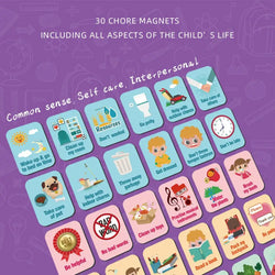 Magnetic Reward Chart Toys For Children Good Habits To Develop Time Activity Schedule Refrigerator Stickers Games