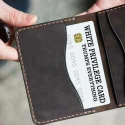 Wallet Size Novelty PVC Trumps Everything Card Privilege Card Official Race Card Credit Card