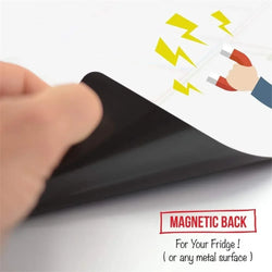 A4/A3 Magnetic Whiteboard Dry Erase White Board Markers Office Home Erasable Flexible Refrigerator Magnet Memo Message Board