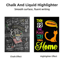 Magnetic Sandwich Writing Board A-Frame Drawing Painting Board Menu Display Sidewalk Wooden Chalkboard Free Standing