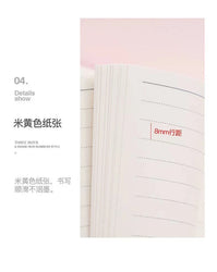 Demon Slayer Kawaii Notebook Kamado Nezuko Handbook Flipchart School Supplies Office Pu Material Children's Day Birthday Gift