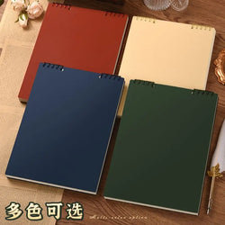 Top Spiral Notebook Horizontal Line 60 Sheets College Spiral Notepad Left-Handed Notebooks for Work School Office Business