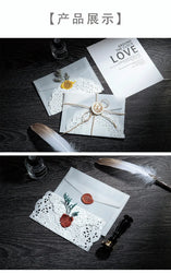 20PCS/Lot Semi-transparent Sulfuric Acid Paper Envelopes For DIY Postcard Card Storage Wedding Invitation Gift Packing