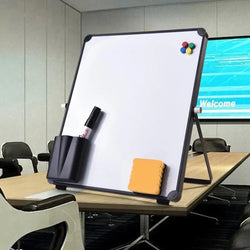 2022 New Magnetic Dry Erase Whiteboard Set with Stand Smooth Durable Board White Set for Online Lessons Office