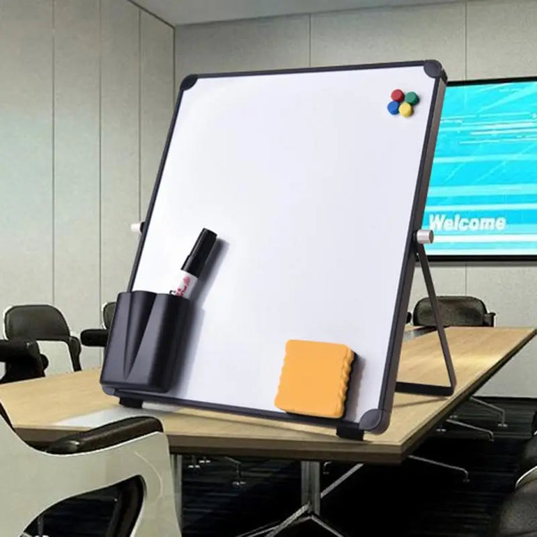 2022 New Magnetic Dry Erase Whiteboard Set with Stand Smooth Durable Board White Set for Online Lessons Office