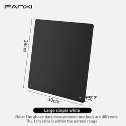 Magnetic Bulletin Board with Stand Magnetic Board for Desktop with Magnetic Clamp Metal Board for Magnets Display