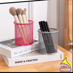 1Pcs New Pencil Holder Office Desk Metal Mesh Square Pen Pot Cup Case Container Organiser Durable Pencil Case