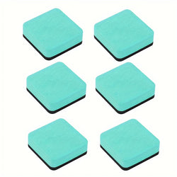 4pcs/8pcs Mini Dry Erase Blackboard Erasers, Magnetic Whiteboard Dry Erasers Chalkboard Cleaner Wiper For Teacher Supplies