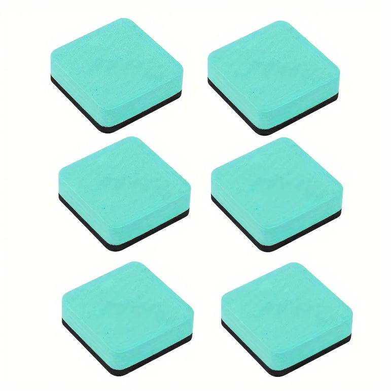 4pcs/8pcs Mini Dry Erase Blackboard Erasers, Magnetic Whiteboard Dry Erasers Chalkboard Cleaner Wiper For Teacher Supplies