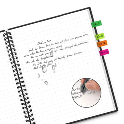 HOMESTEC A4 Reusable Erasable Notebook With Pen&Cloth Microwave Heating Waterproof Notepad Office School Smart Notebook
