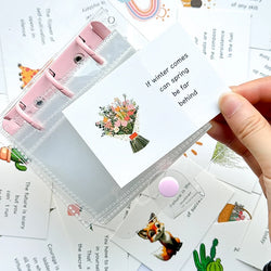 90pcs Inspirational Affirmation CardsMotivational QuotesMotivational InspirationBlessing CardsBirthday GiftsMessage Small Cards