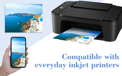 A3 Photo Paper, Waterproof Glossy for Photo Paper，Waterproof Embossed Card Paper Inkjet Photo Paper