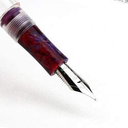 New MAJOHN C1 Fountain Pen Transparent Eyedropper EF F M Nibs Ink Pen school office writing pens Xmas gifts with Original Box