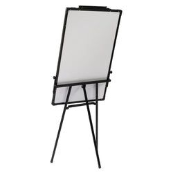 36 x 24 Inches Magnetic White Board Easel Stand Black Folding Dry Erase Whiteboard Kids Doodle for Office School Home