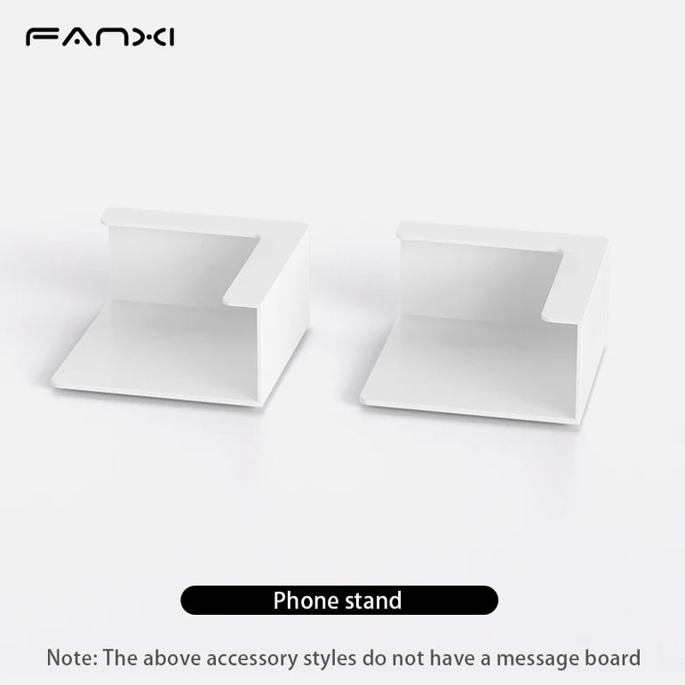 Magnetic Bulletin Board with Stand Magnetic Board for Desktop with Magnetic Clamp Metal Board for Magnets Display