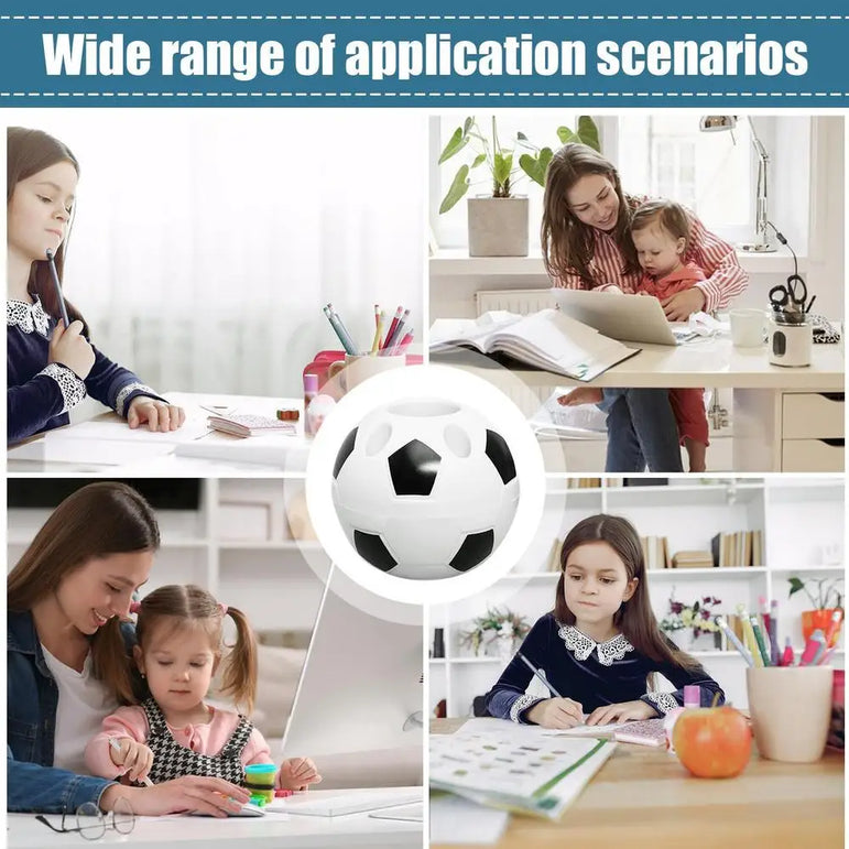 Pen Organizer For Desk Soccer Pen Holder Multipurpose Desk Pen Organizer Practical Pen Storage Containers Pencil Desk Holder For