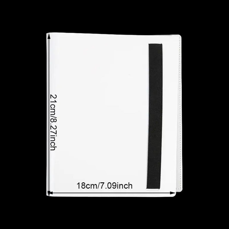 Trading Card Collector Holder 4/9/12-Pocket Binder Portable Storage Case Suitable for Game Cards Baseball Football Cards