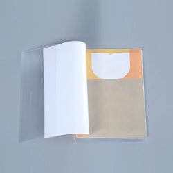 10PC-A4/16K Transparent Book Cover Protector High Transparency PP Material Adjustable and Reusable School Stationery for Student