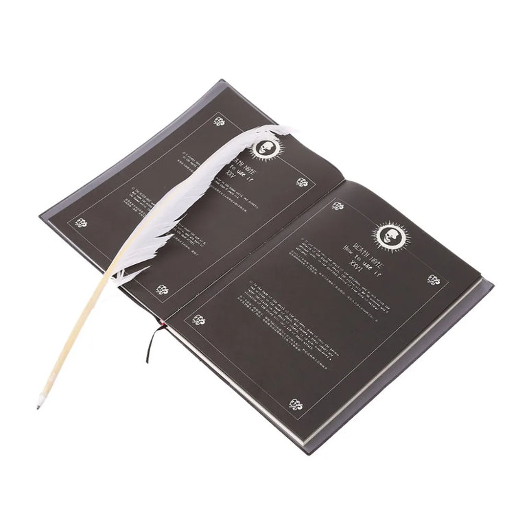 ZK20 Dropshiping Death Note Planner Anime Diary Cartoon Book Lovely Notebook Theme Cosplay Large Dead Note Writing Notebook
