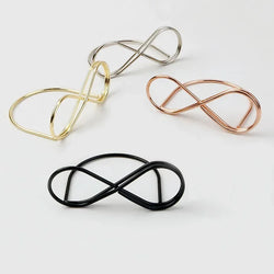 Creative Multi-purpose Card Holders Iron Curve Beauty Memo Holder Business Card Holder Party Seat Card Holder Name Tag Stand