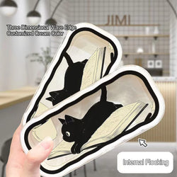 Folding Glasses Case Simple Fashionable Creative Transparent Portable Storage Myopia Glasses Case